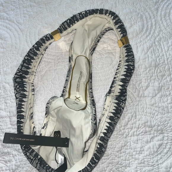 VIX Paula Hermanny Python print bikini bottom sz l new - Picture 5 of 5